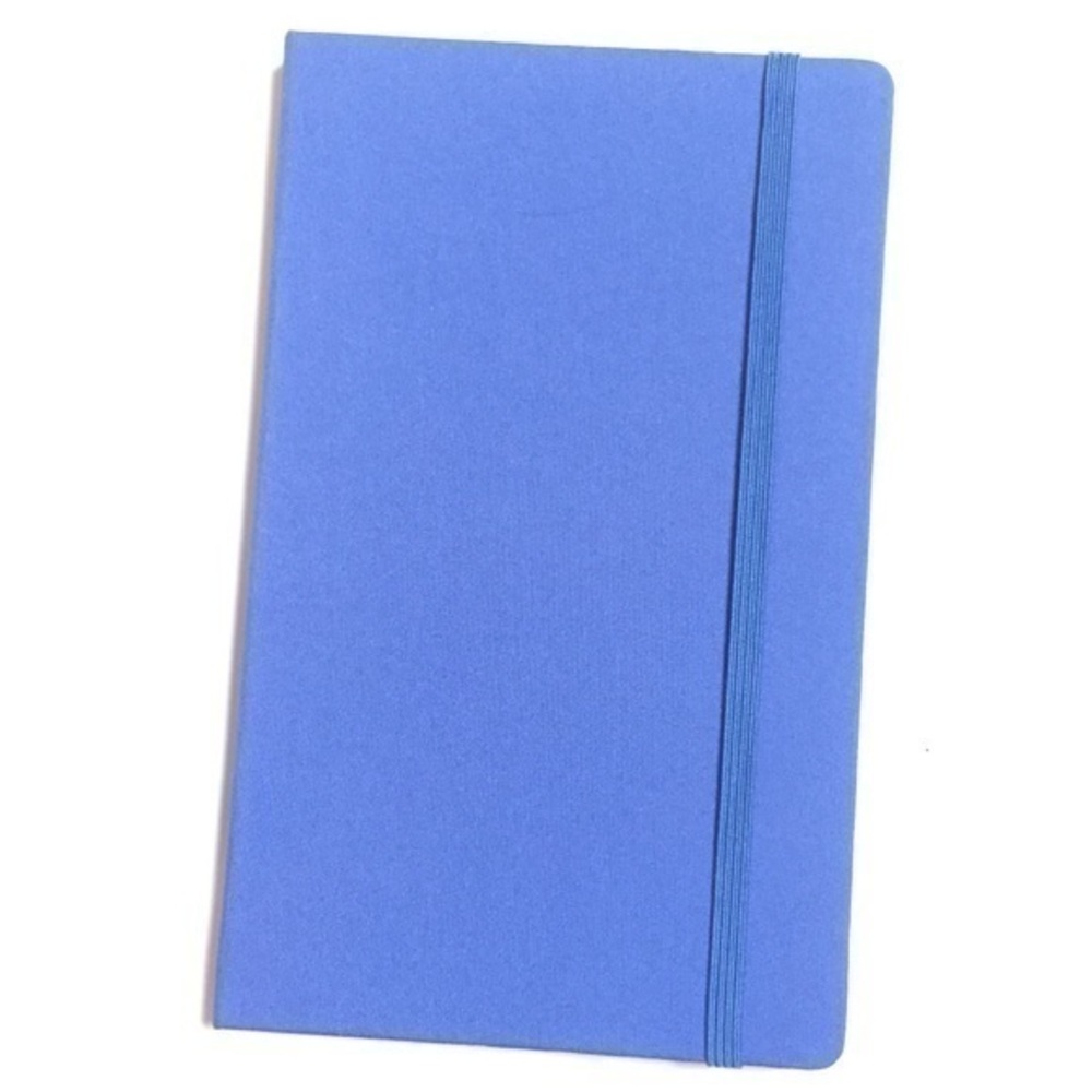 New Blue Lined Journal With Bookmark & Folder Pocket